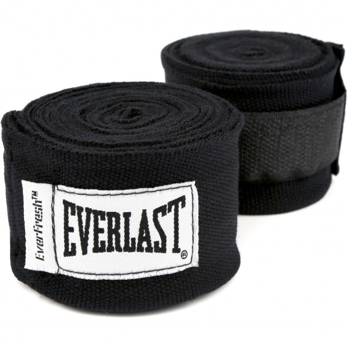 Бинты EVERLAST 3м 23 черные 4455NBK Бинты EVERLAST 3м 23 черные 4455NBK