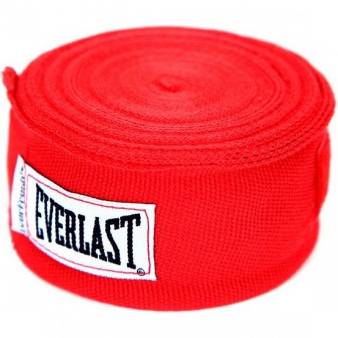 Бинты EVERLAST 4.55м 23 красные 4456NRD Бинты EVERLAST 4.55м 23 красные 4456NRD