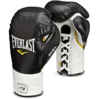 Перчатки боевые EVERLAST MX PRO FIGHT 8oz черные Перчатки боевые EVERLAST MX PRO FIGHT 8oz черные