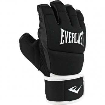 Перчатки тренировочные EVERLAST CORE KICKBOXING LXL черные