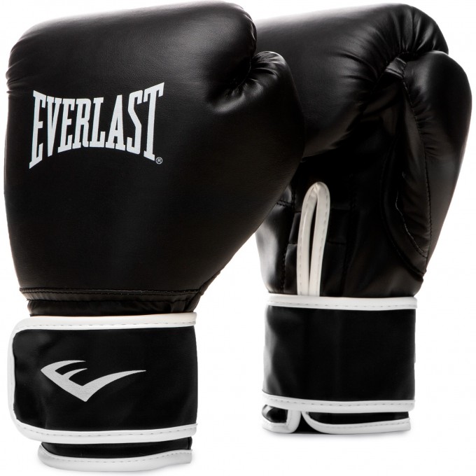 Перчатки тренировочные EVERLAST CORE SM черные P00002327 Перчатки тренировочные EVERLAST CORE SM черные P00002327