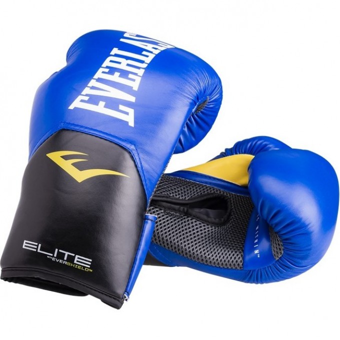 Перчатки тренировочные EVERLAST ELITE PROSTYLE 14oz синие P00001205 Перчатки тренировочные EVERLAST ELITE PROSTYLE 14oz синие P00001205