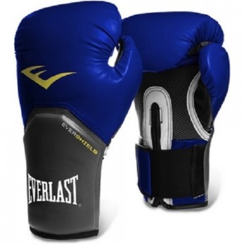 Перчатки тренировочные EVERLAST PRO STYLE ELITE 14oz синие Перчатки тренировочные EVERLAST PRO STYLE ELITE 14oz синие