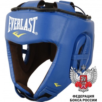 Шлем для любительского бокса EVERLAST AMATEUR COMPETITION PU S синий Шлем для любительского бокса EVERLAST AMATEUR COMPETITION PU S синий