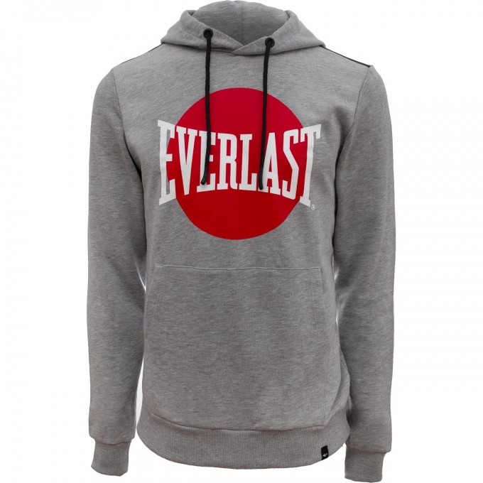 Толстовка с капюшоном EVERLAST KOBE M серая 789351-60 M GR Толстовка с капюшоном EVERLAST KOBE M серая 789351-60 M GR
